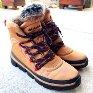 Columbia Women's Tan Winter Boots